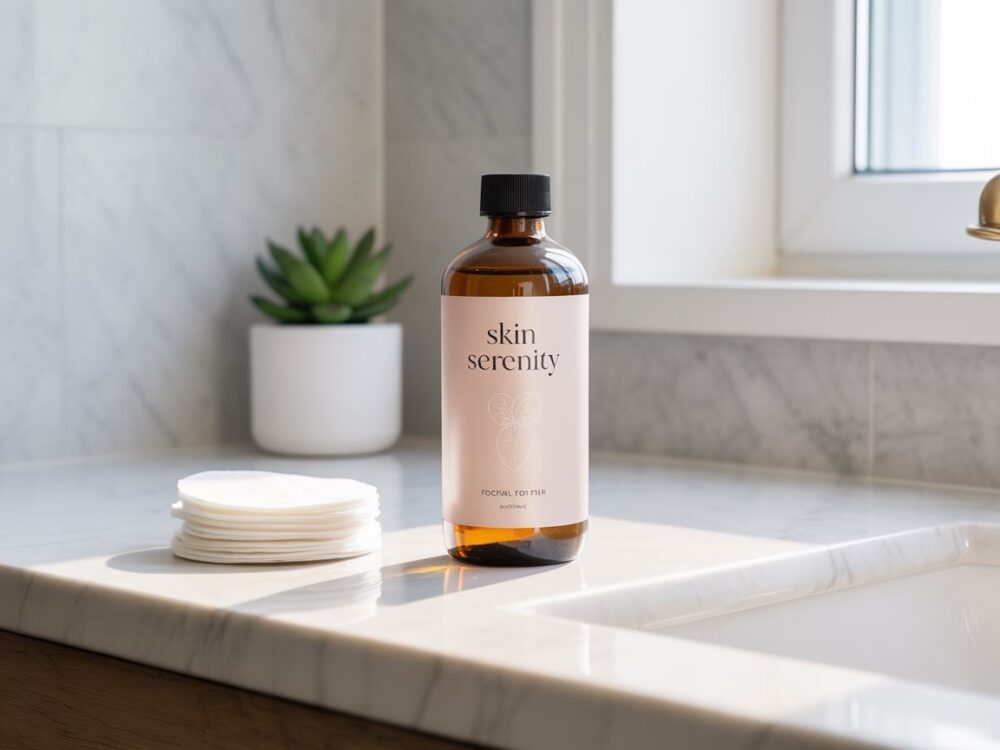 aplikacja toniku do twarzy