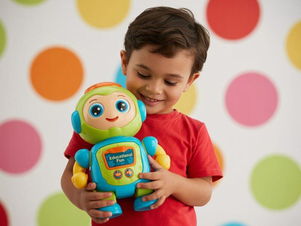 kolorowy robot edukacyjny