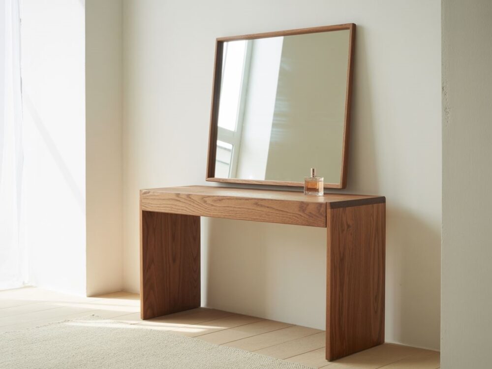 lustro przy toaletce