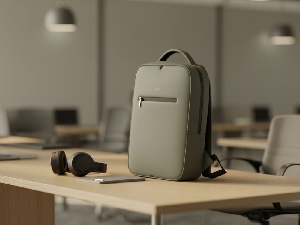 nowoczesny plecak z przegrodami