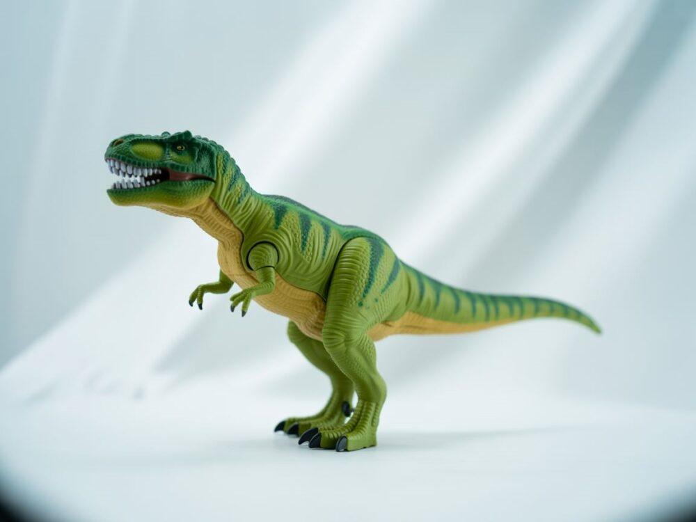 plastikowy tyranozaur